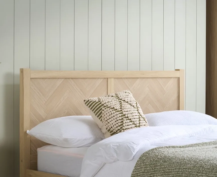 Lecce Oak Bed Frame